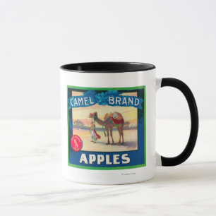 Tasse Camel Apple Étiquette - État de Washington