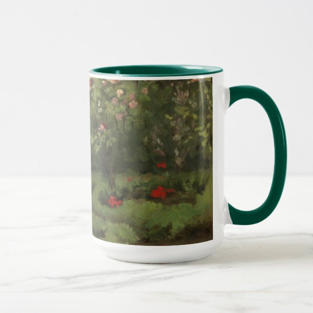 Tasse Camille Pissarro | une roseraie (Droite)
