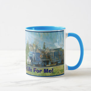 TASSE CAMIONS GRANDS CAMIONS ARRÊTER LES CAFÉS