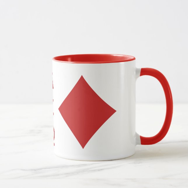 Tasse Camions monogrammes personnalisés du lecteur de ca (Droite)
