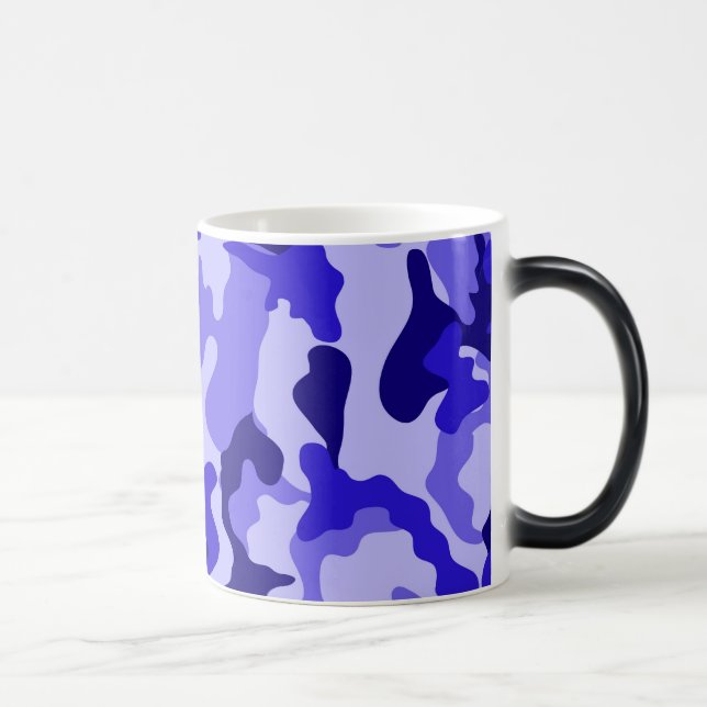 Tasse Camouflage Bleu Océan (Droite)