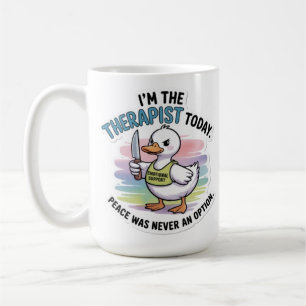 Tasse Canard Thérapeute Drôle - Soutien Émotionnel