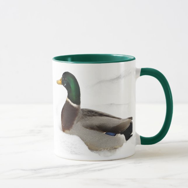 Tasse Canards dans la neige (Droite)