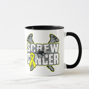 Tasse Cancer du testicule de vis