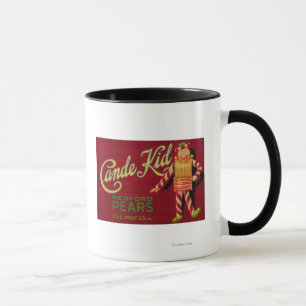 Tasse Cande Kid Pear Crate Label Medford, OU