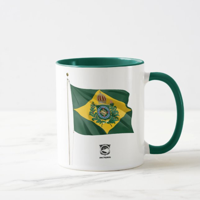 Tasse Canette drapeau impérial de l'Oiseau Empire (Droite)