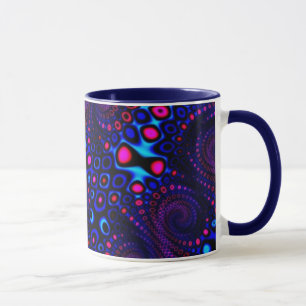 Tasse canette psychédélique