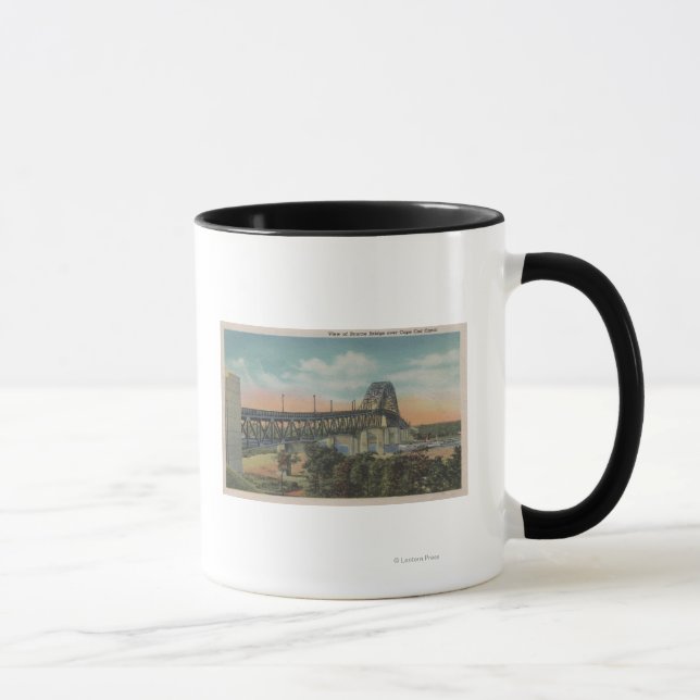 Tasse Cape Cod, MassachusettsVue du pont Bourne (Droite)