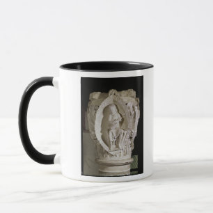 Tasse Capital dépeignant la première clé du plain-cha