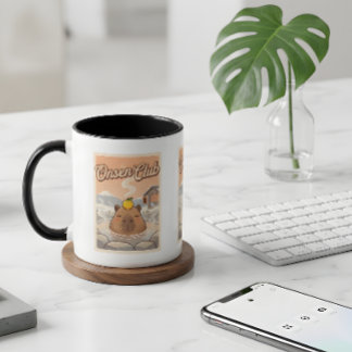 Tasse Capybara Onsen Club – Source chaude japonais
