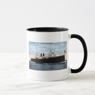 Tasse Car-ferry de Pere Marquette 21 le lac Michigan de