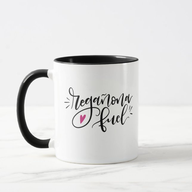 Tasse Carburant de Regañona, à la main (Gauche)