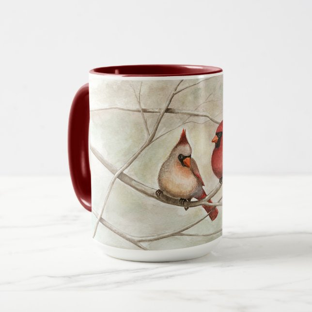 Tasse cardinale (Devant gauche)