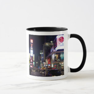 Tasse Carré de nuit à Manhattan, New York