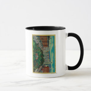 Tasse Carré de Pershing montrant Los Angeles
