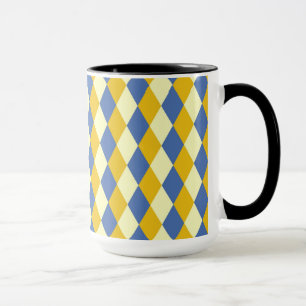 Tasse Carreaux géométriques décoratifs Motif de mosaïque