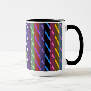 Tasse Carreaux géométriques décoratifs Motif mosaïque #4