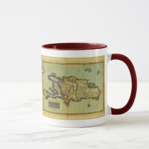 Tasse Carte d'antiquaire du classique 1823 de Hispaniola