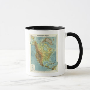 Tasse Carte de l'Amérique du Nord 2