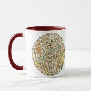 Tasse Carte de l'étoile du ciel du Nord et des constella