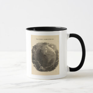Tasse Carte de l'hémisphère occidental par Goodrich