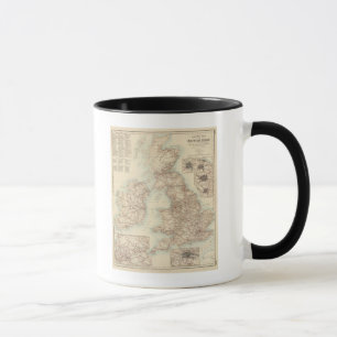 Tasse Carte des chemins de fer des îles britanniques