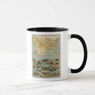 Tasse Carte des États-Unis d'Amérique 2