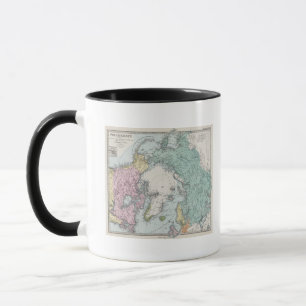 Tasse Carte des mers polaires