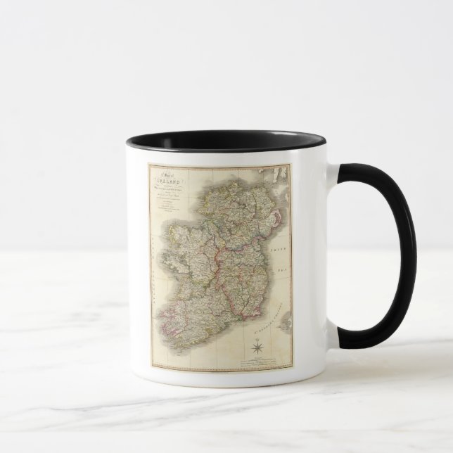 Tasse Carte d'Irlande (Droite)