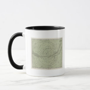 Tasse Carte du Centre du ciel du Sud