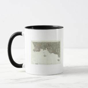 Tasse Carte gravée de France 2