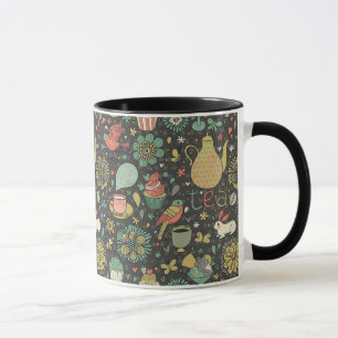 Tasse Carte lumineuse savoureuse de thé