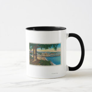 Tasse Casino et pilier, Père Noël CruzSanta Cruz, CA