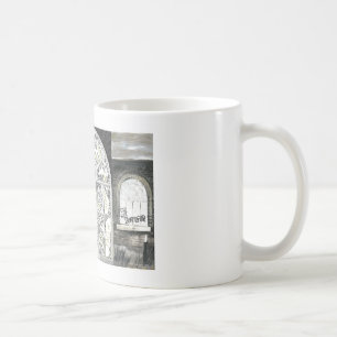 Tasse cassée mais non brisée