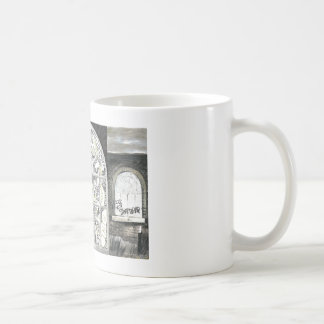 Tasse cassée mais non brisée