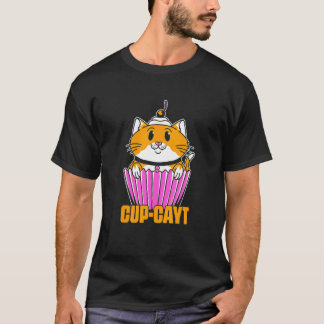 Tasse Cayt Gebäck Backen Kuchen Backen Bäcker Katz T-Shirt