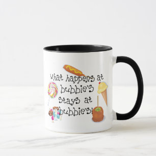 Tasse Ce qui se produit aux SÉJOURS de Bubbie chez