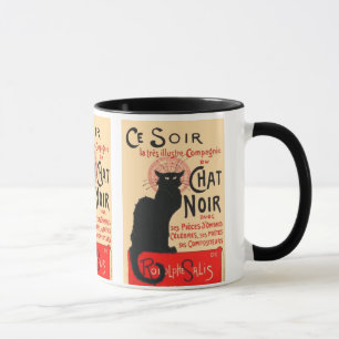 Tasse Ce Soir Le Conversation Noir, Théophile Steinlen