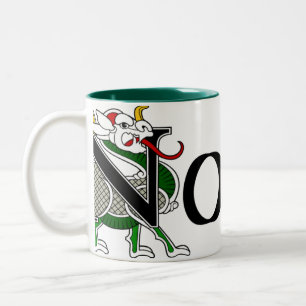 Tasse celtique de dragon de Nolan