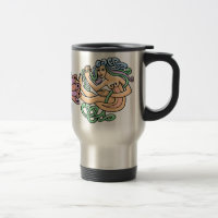 Tasse celtique de voyage de symboles