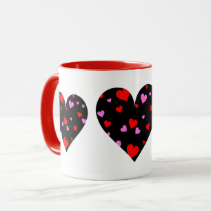 Tasse Céramique café Mug-Valentine Coeurs