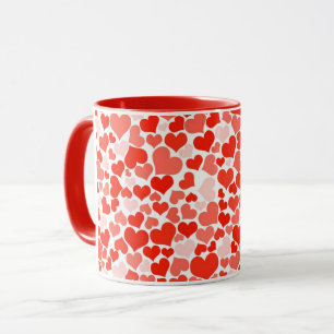 Tasse Céramique café Mug-Valentine Coeurs