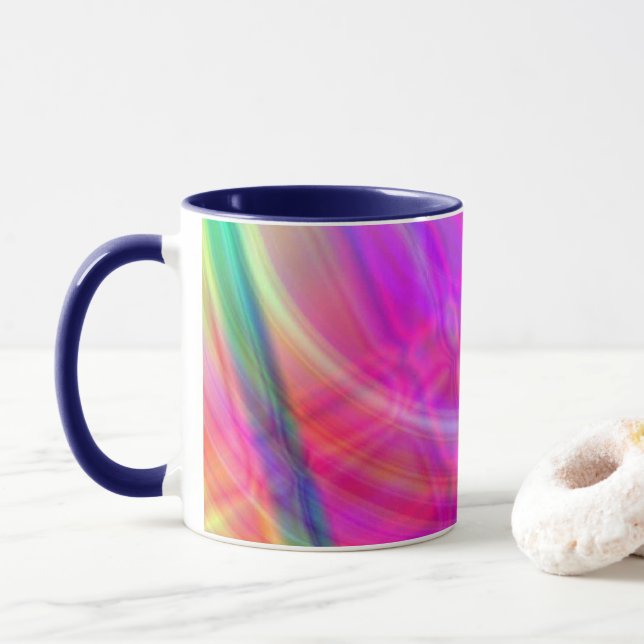 Tasse Cercle psychédélique (Avec donut)