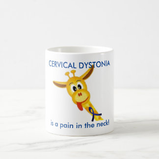 Tasse cervicale de conscience de dystonie
