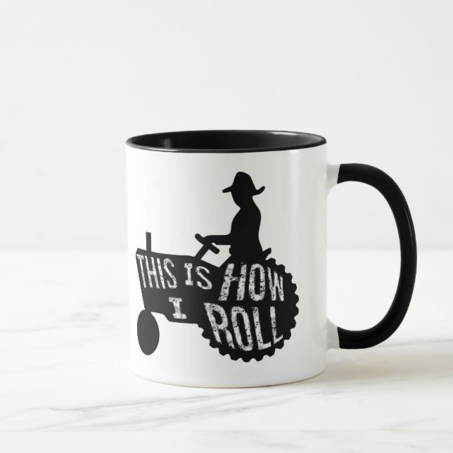 Tasse C'est comme ça que je fais rouler le style des agr (Droite)
