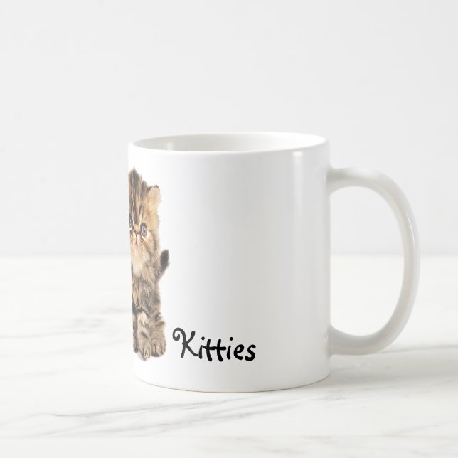 Tasse Chabots de "mon Kitty" et chaton de Bubs (Droite)