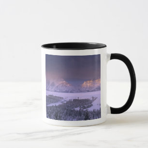 Tasse Chaîne Teton depuis Snake River Overlook, Grand