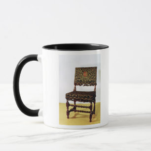 Tasse Chaise avec les civières en spirale, fin du 17èm