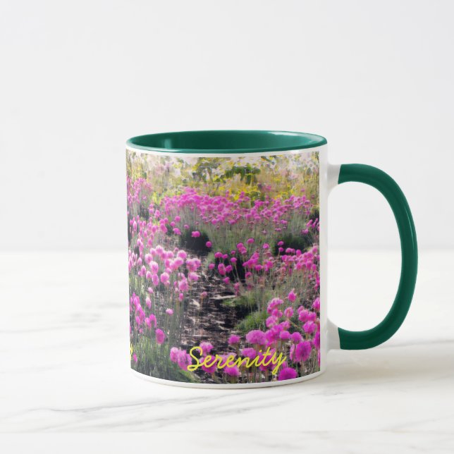 Tasse Champ de boue de fleurs (Droite)