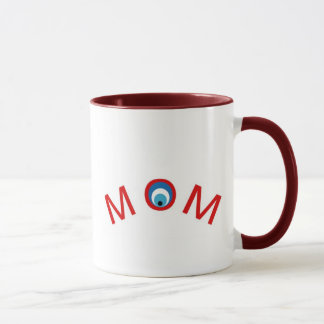 TASSE chanceuse d'oeil d'oeil mauvais de MAMAN